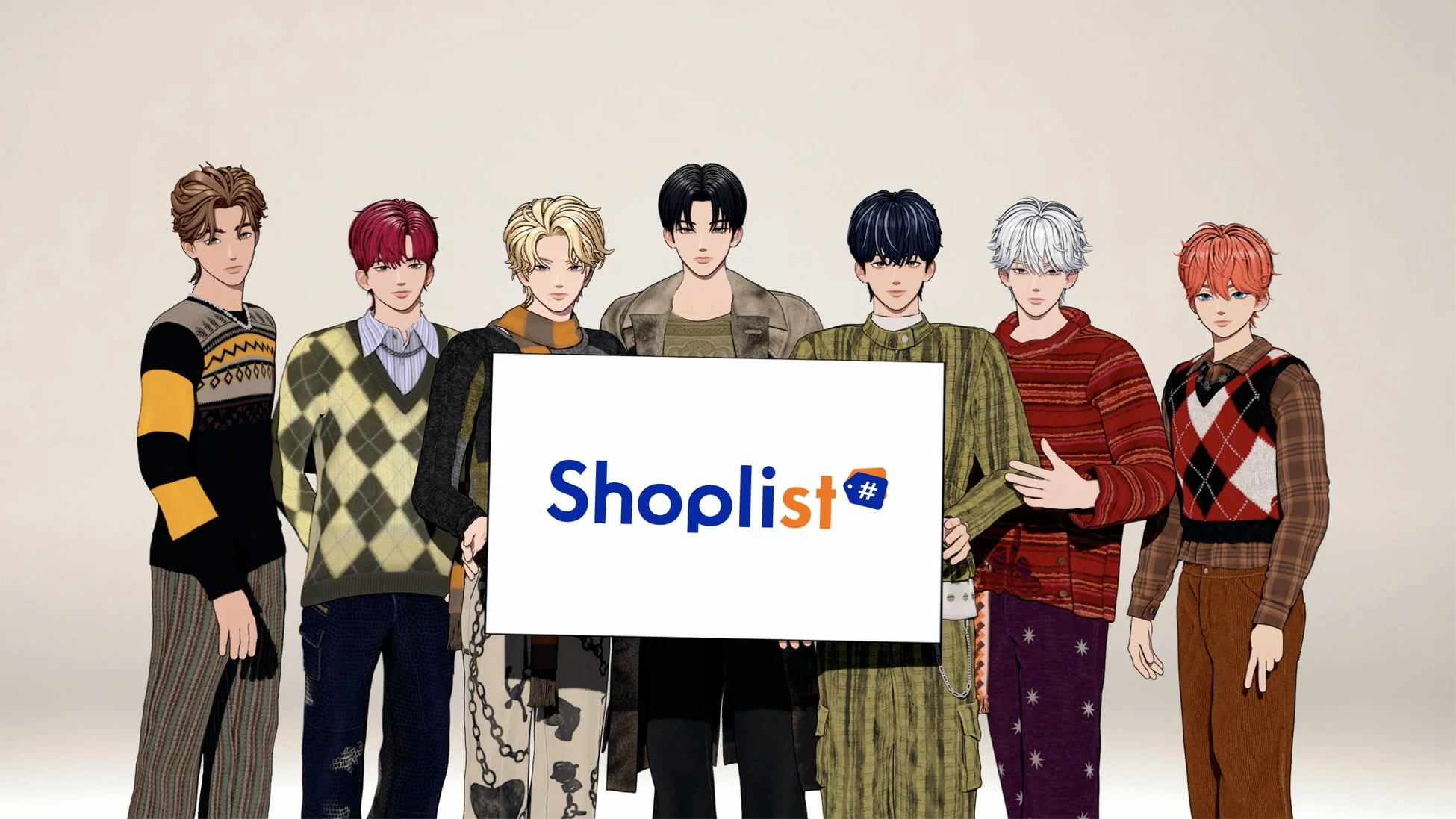 ShoplistとSKINZのコラボレーションビジュアル