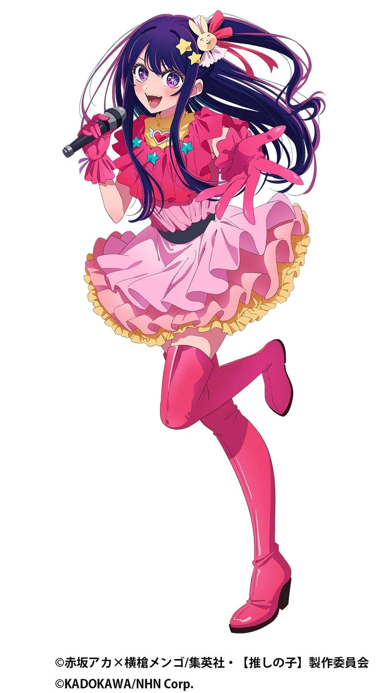 新規イラスト：ルビー（アイドル衣装）