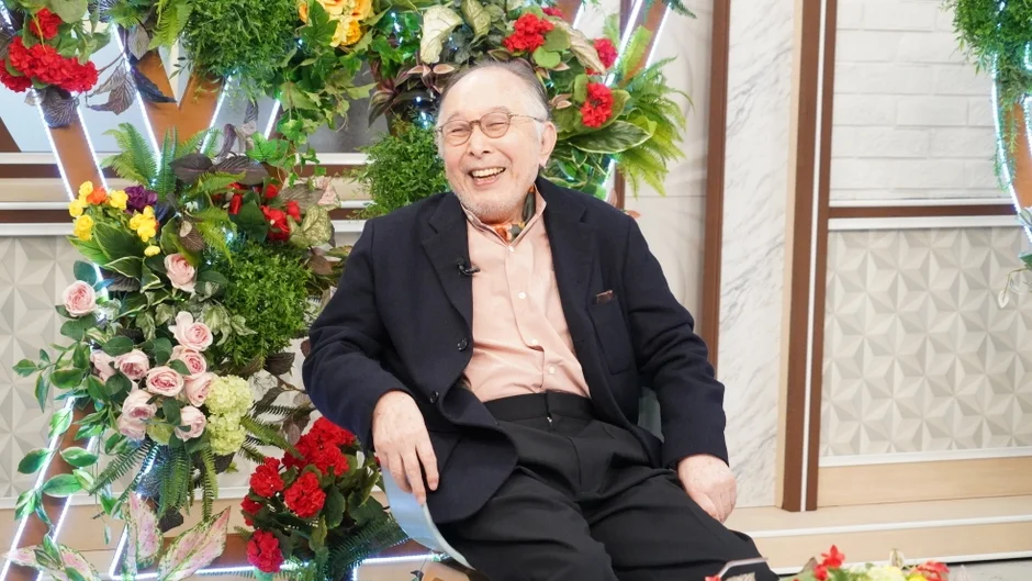 橋爪功さんの笑顔のポートレート