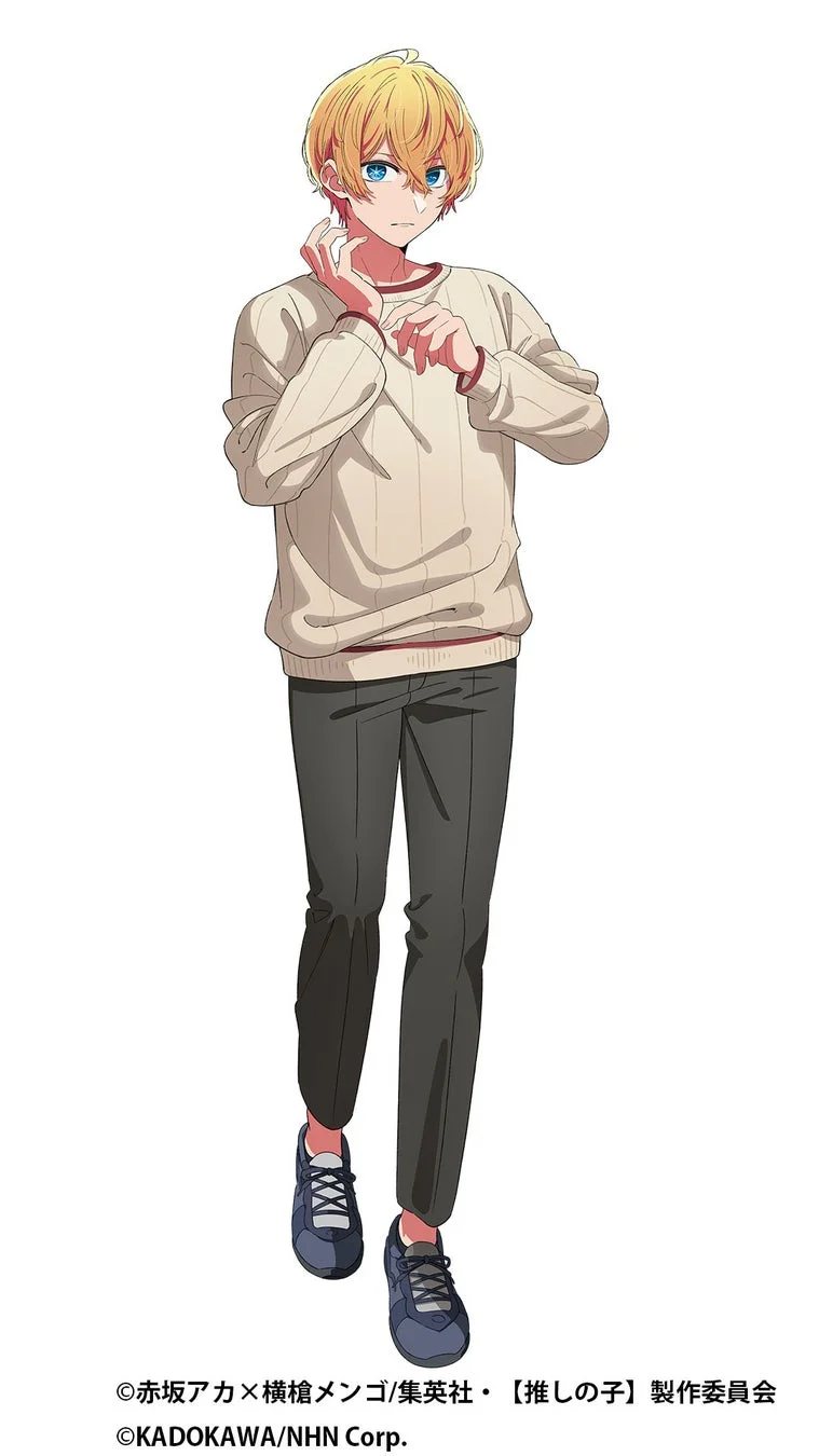 新規イラスト：アクア（私服）